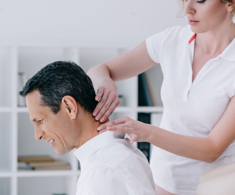 Cervical column massage