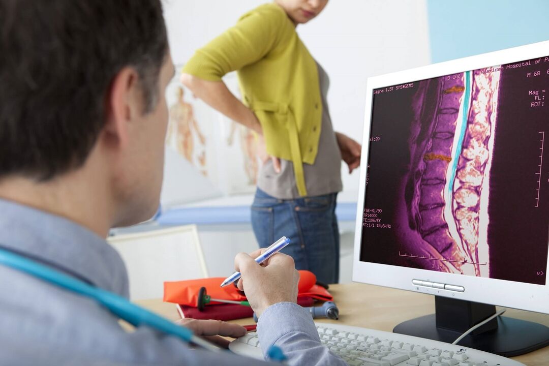 Lumbar osteochondrosis diagnosis