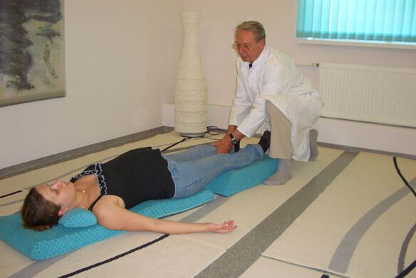 Therapy held for cervical osteochondrosis